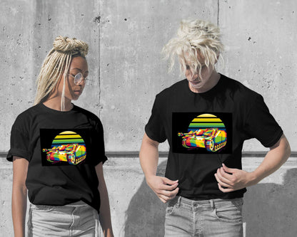 T-Shirt-STUG III G in WPAP illustration - @lintank_popart-wow.fan