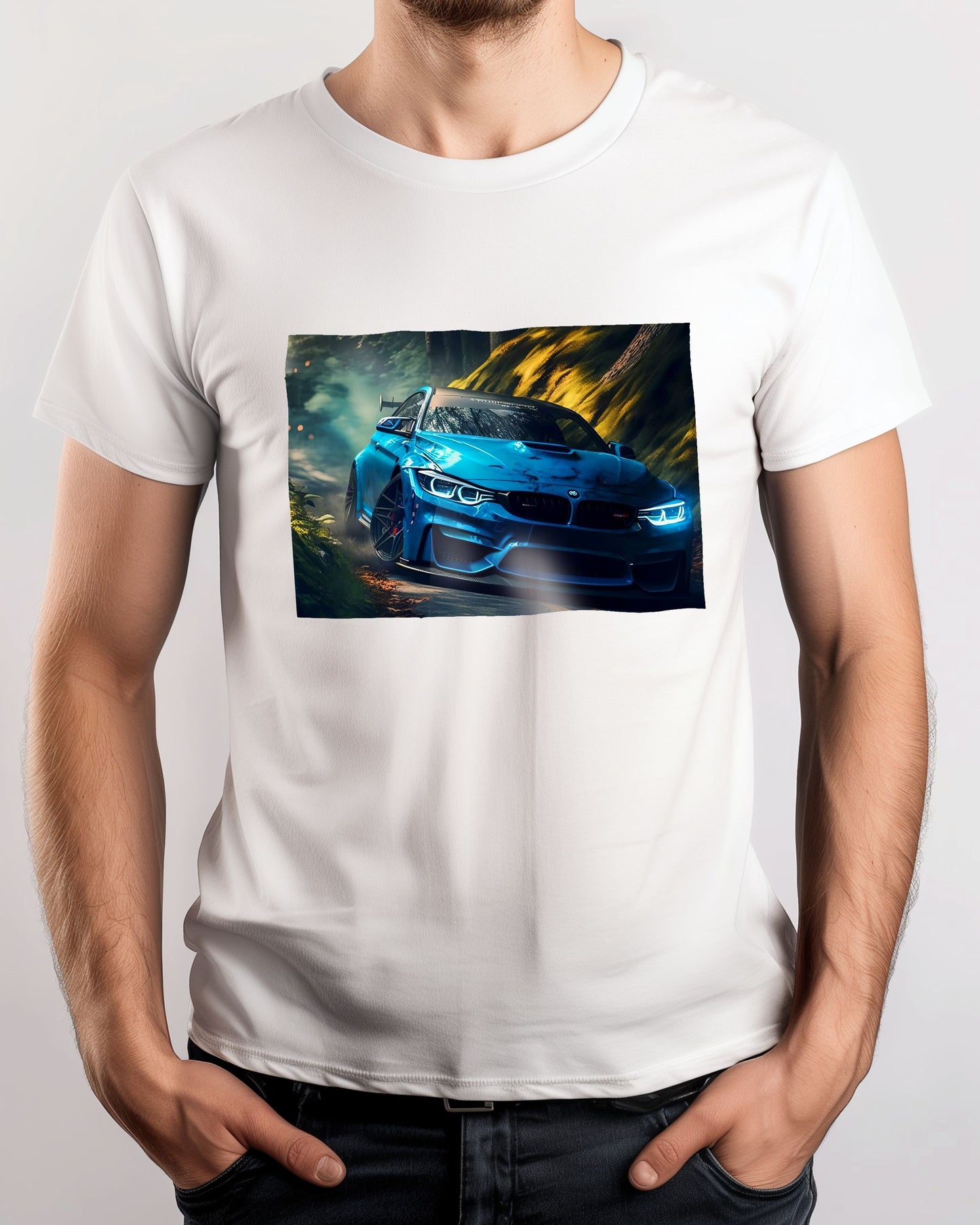 Super Car Blue Mountain - @LightCreative