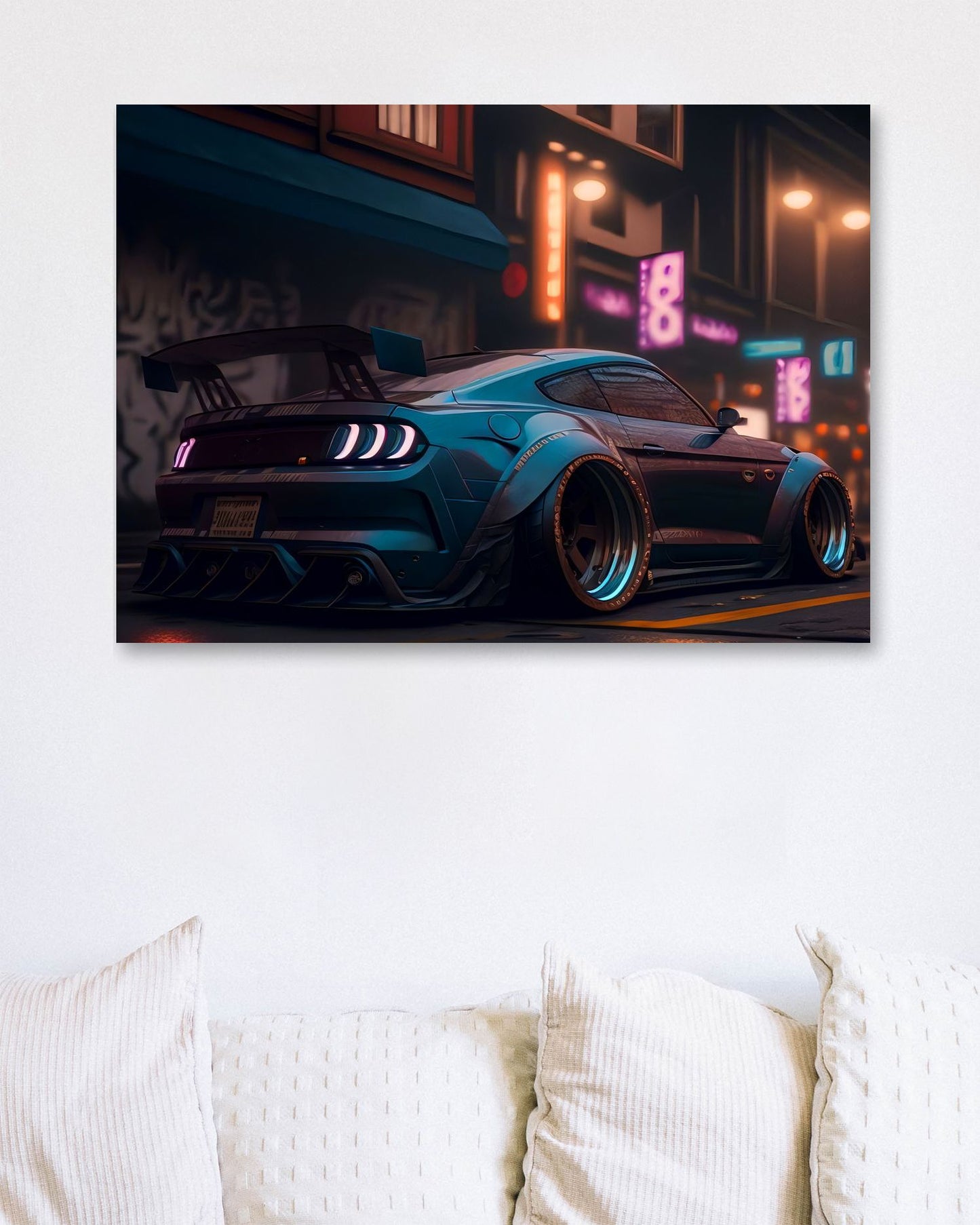 Super Car City Neon 1 - @LightCreative