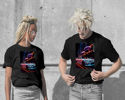 T-Shirt-Super Car City Neon Night 5 - @LightCreative-wow.fan