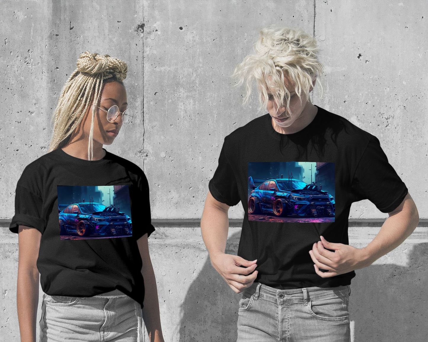 T-Shirt-Super Car Cyberpunk 2 - @LightCreative-wow.fan
