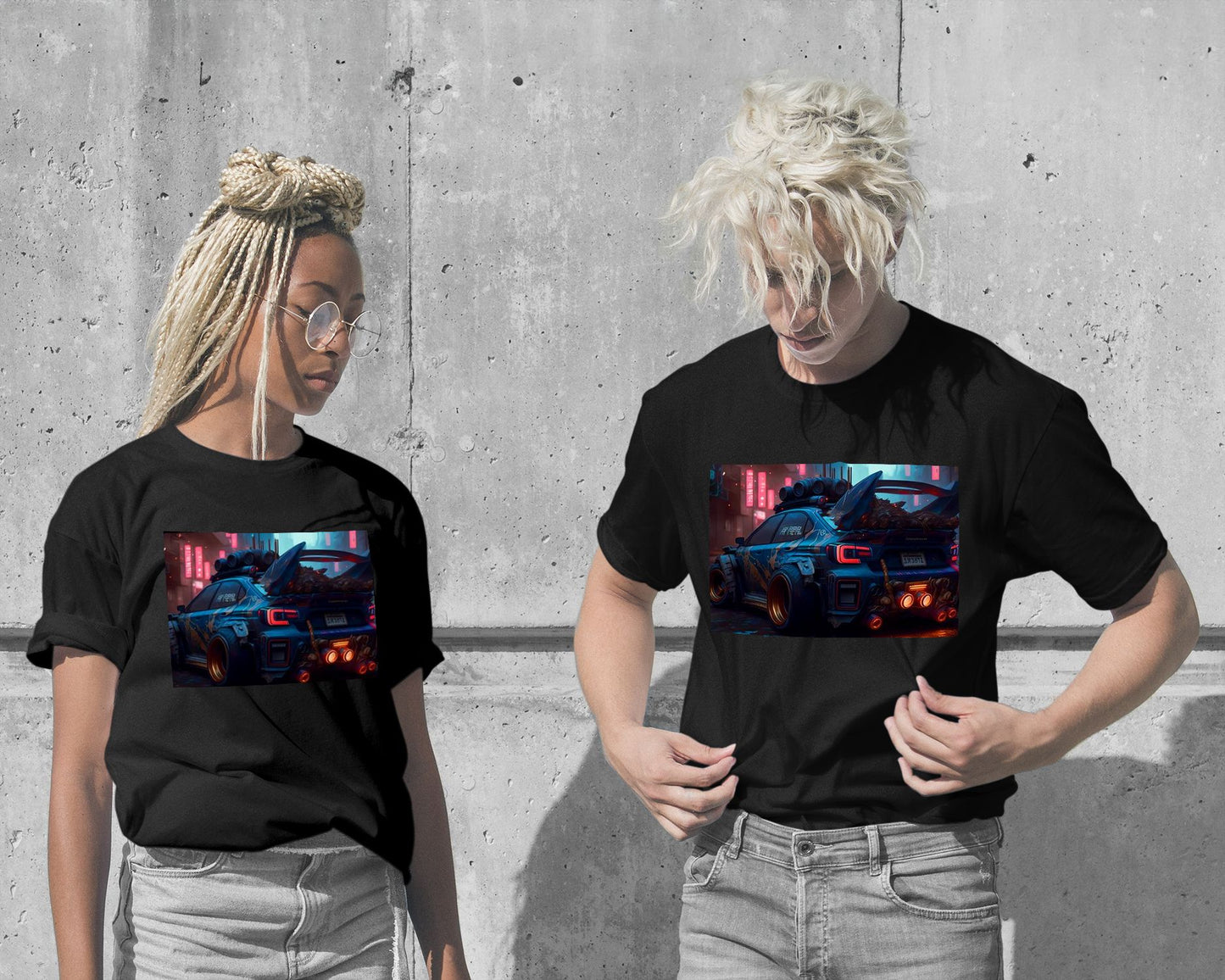 T-Shirt-Super Car Cyberpunk 3 - @LightCreative-wow.fan