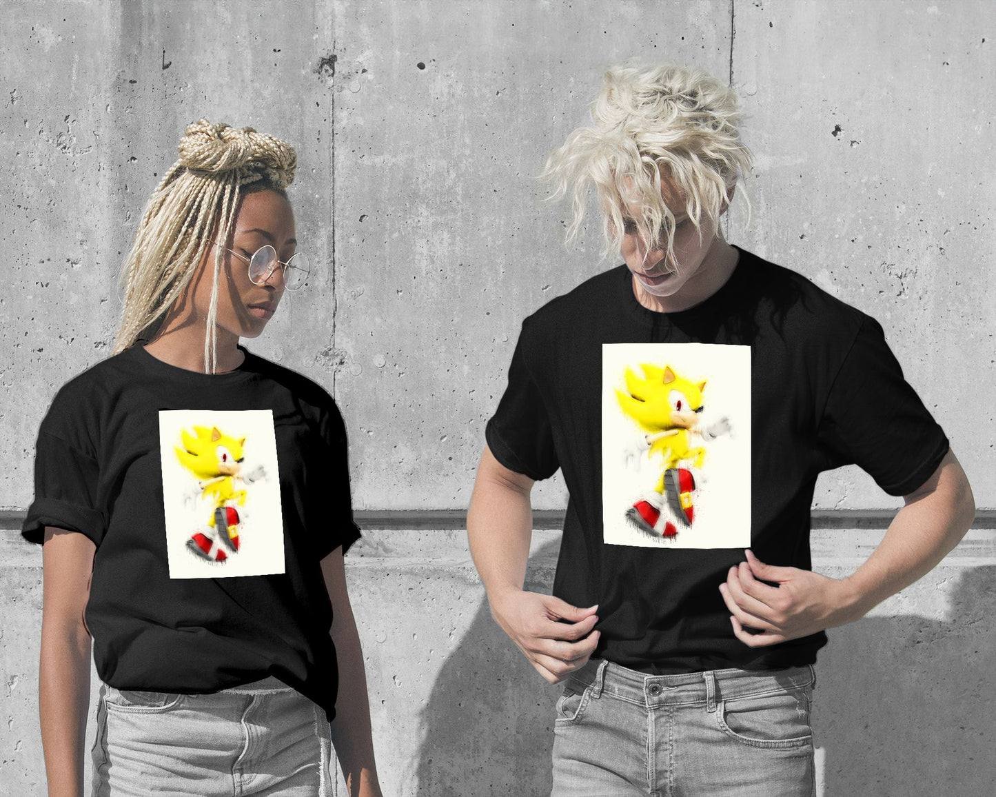 T-Shirt-Super Sonic - @ArtStyle-wow.fan
