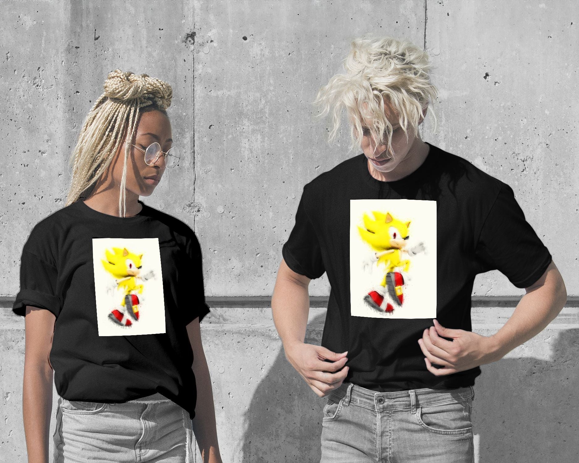 T-Shirt-Super Sonic - @ArtStyle-wow.fan