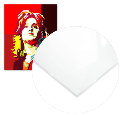 Suzi Quatro Pop Art WPAP - @Artkreator