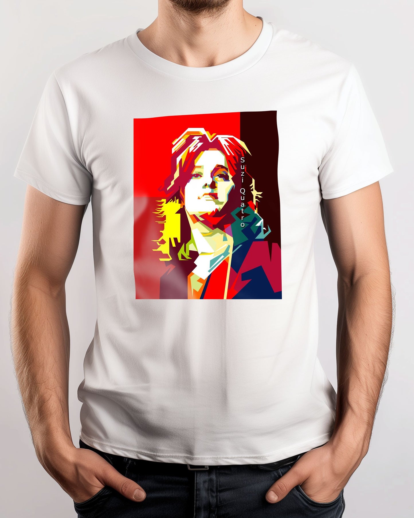 Suzi Quatro Pop Art WPAP - @Artkreator