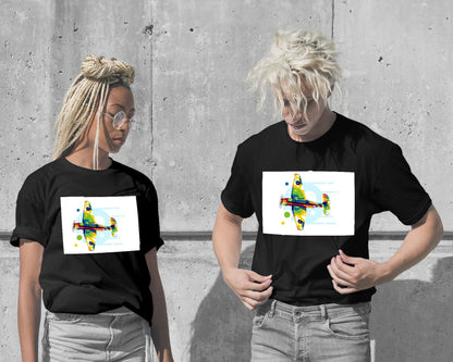 T-Shirt-TBF-1C Avenger in Pop Art Illustration - @lintank_popart-wow.fan