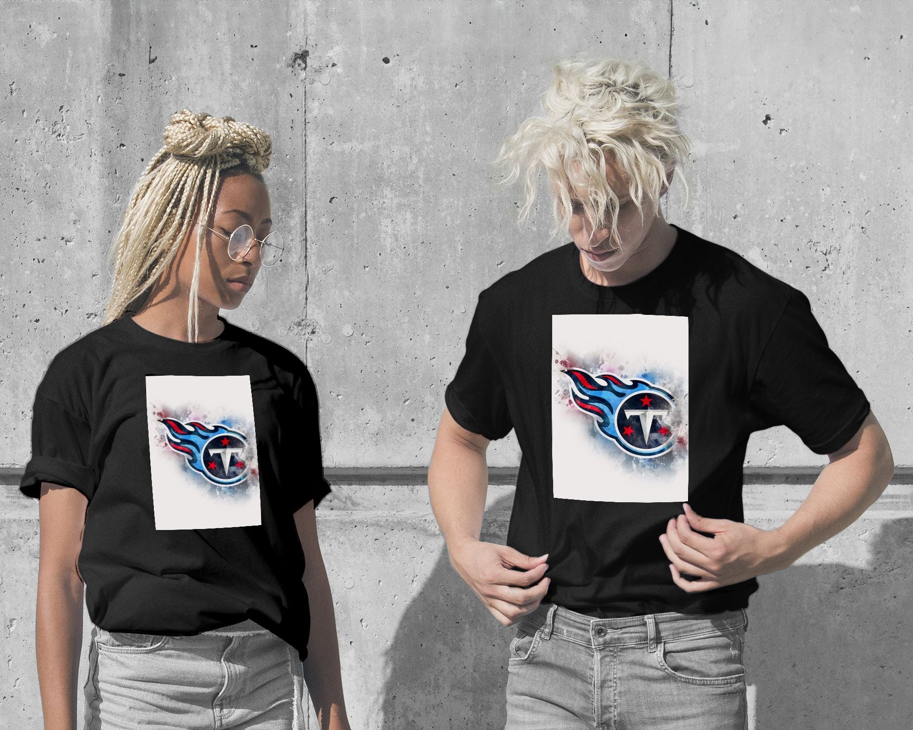 T-Shirt-Tennessee Titans - @ArtStyle-wow.fan