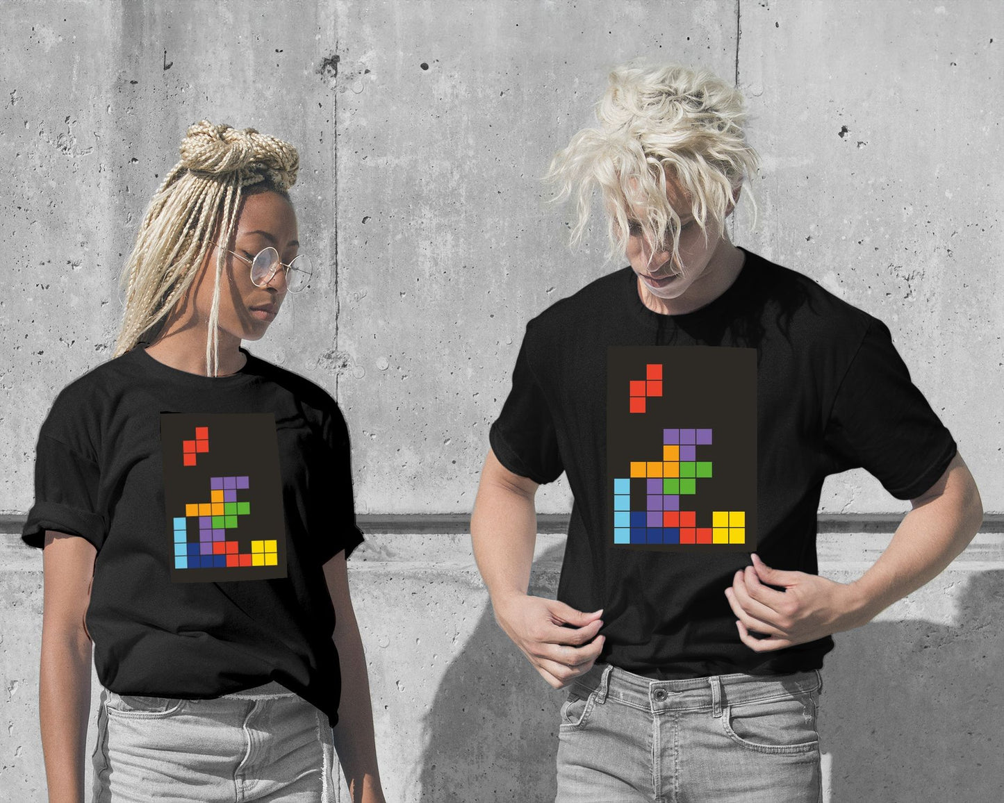 T-Shirt-Tetris - @donluisjimenez-wow.fan