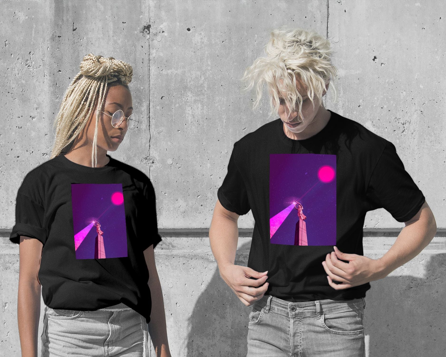 T-Shirt-THE INCEPTION OF VAPORWAVE - @Windriani-wow.fan