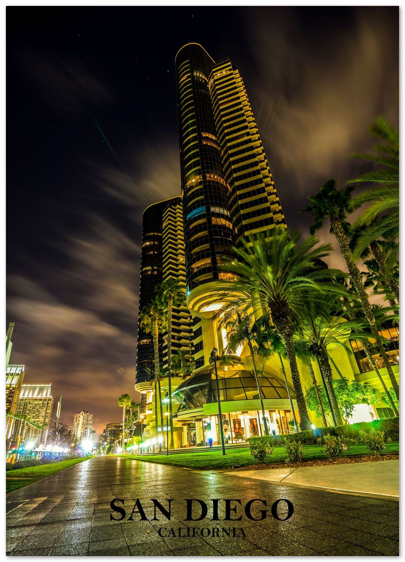 The sky in San Diego - @Sonni