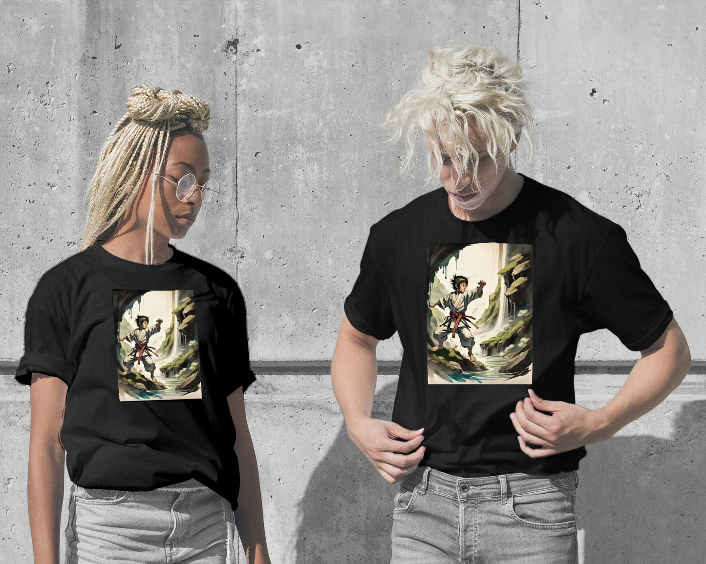 T-Shirt-The Training Kid - @JongKlebesGallery-wow.fan