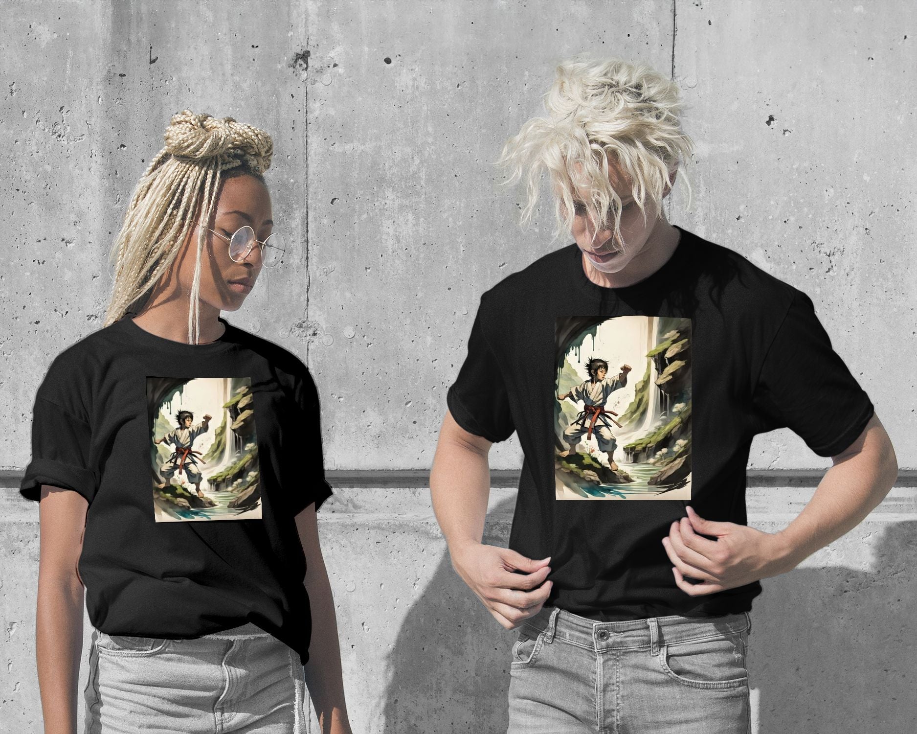 T-Shirt-The Training Kid - @JongKlebesGallery-wow.fan