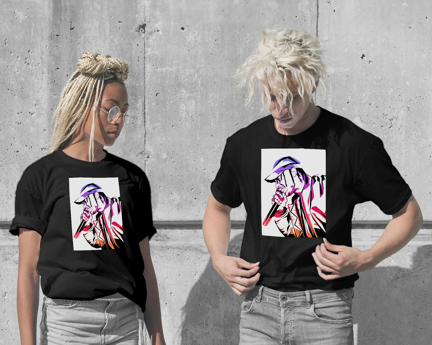 T-Shirt-Travis Scott Color Art 1 - @LuckyDream-wow.fan
