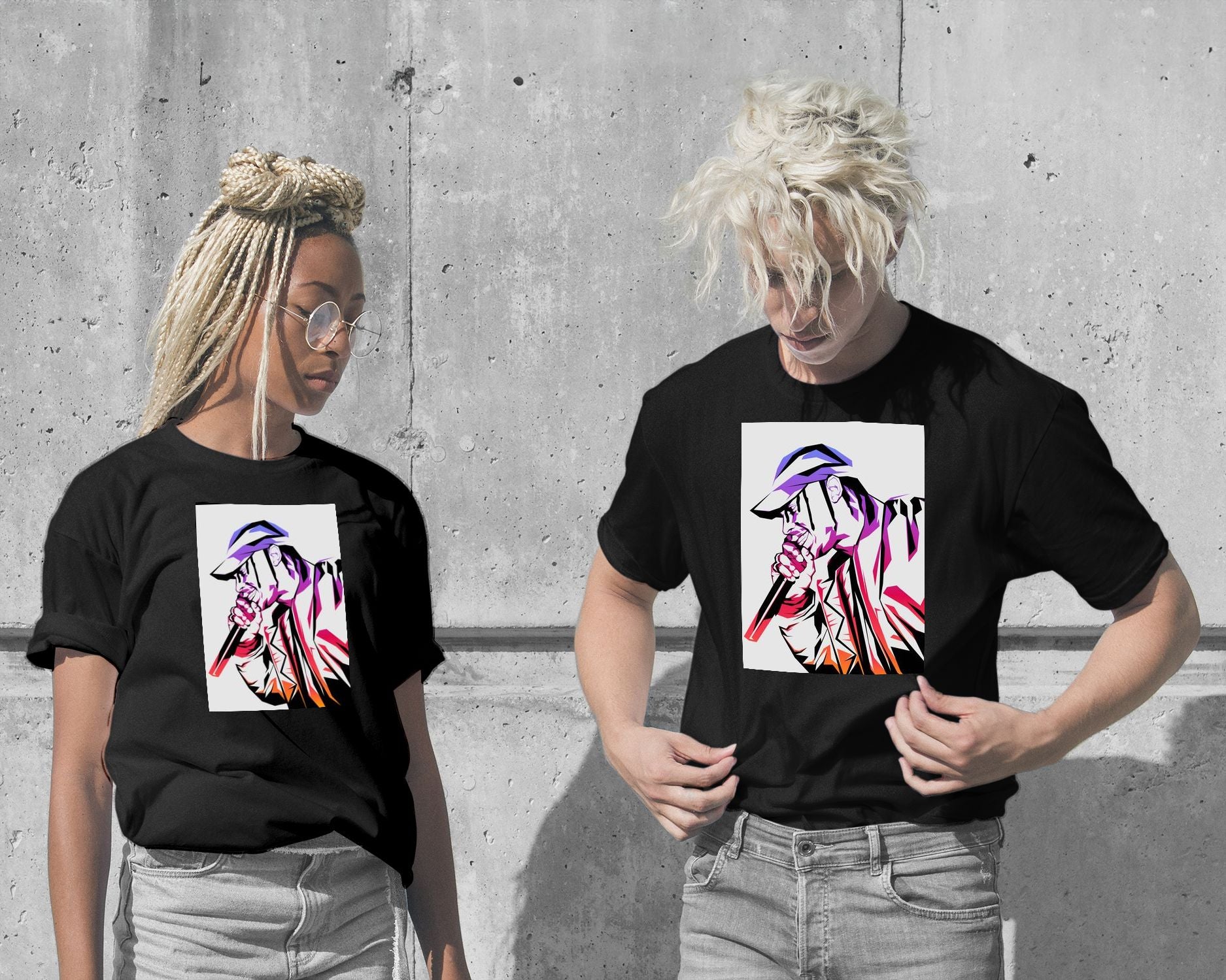 T-Shirt-Travis Scott Color Art 1 - @LuckyDream-wow.fan