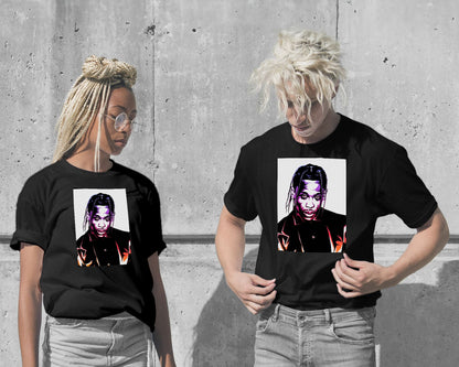 T-Shirt-Travis Scott Color Art - @LuckyDream-wow.fan