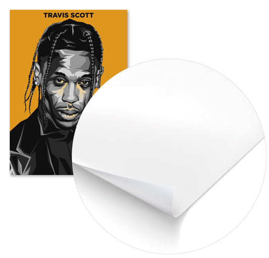 Travis Scott Pop Art 10 - @LuckyDream