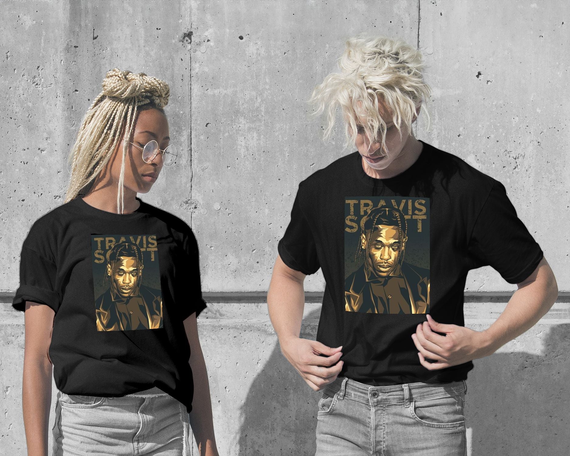 T-Shirt-Travis Scott Pop Art 2 - @LuckyDream-wow.fan