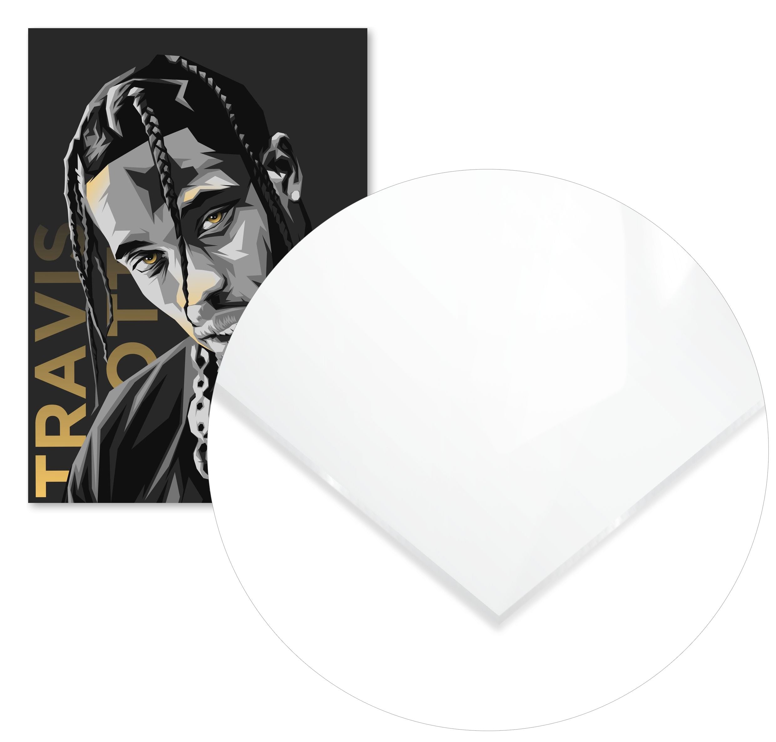 Travis Scott Pop Art 8 - @LuckyDream - Buy illustrations and