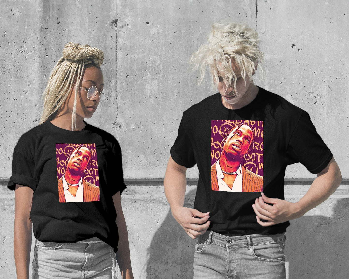 T-Shirt-Travis Scott - @Rhythmix-wow.fan