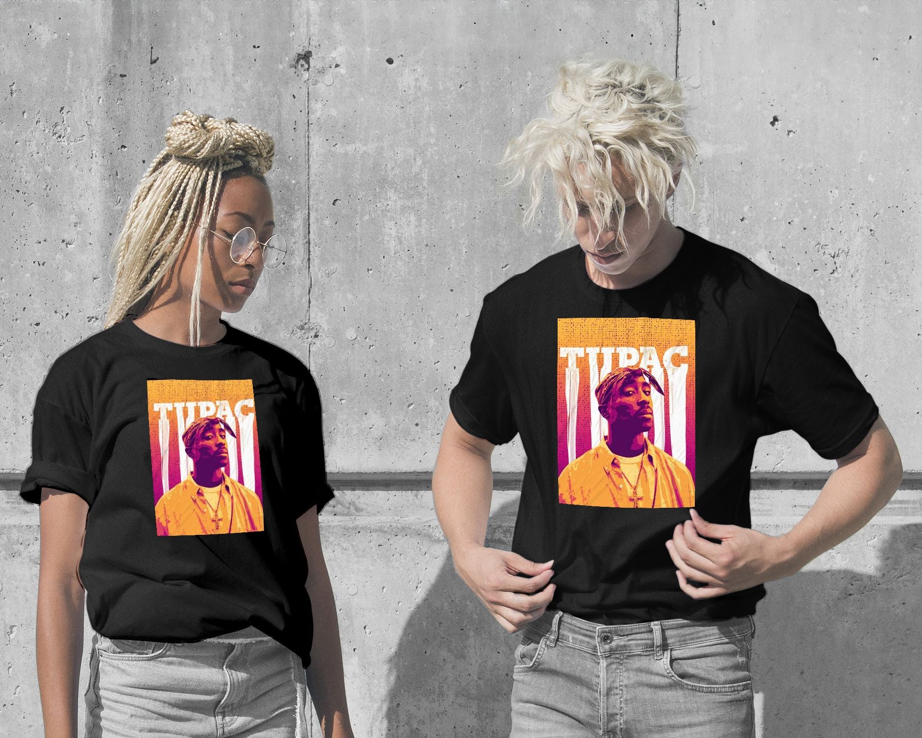 T-Shirt-Tupac @pac Shakur - @ahobang-wow.fan