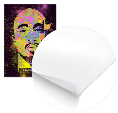 TUPAC SHAKUR HIPHOP LEGEND RAPPER PAINTING - @RAMRAMCLUB