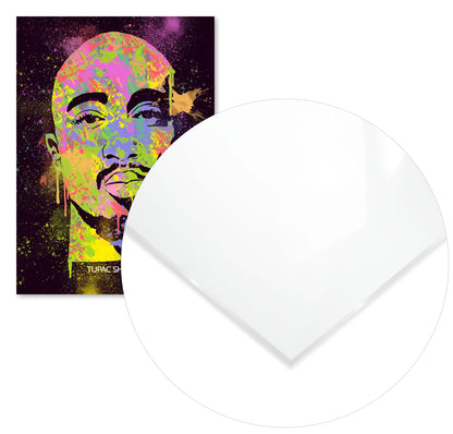 TUPAC SHAKUR HIPHOP LEGEND RAPPER PAINTING - @RAMRAMCLUB