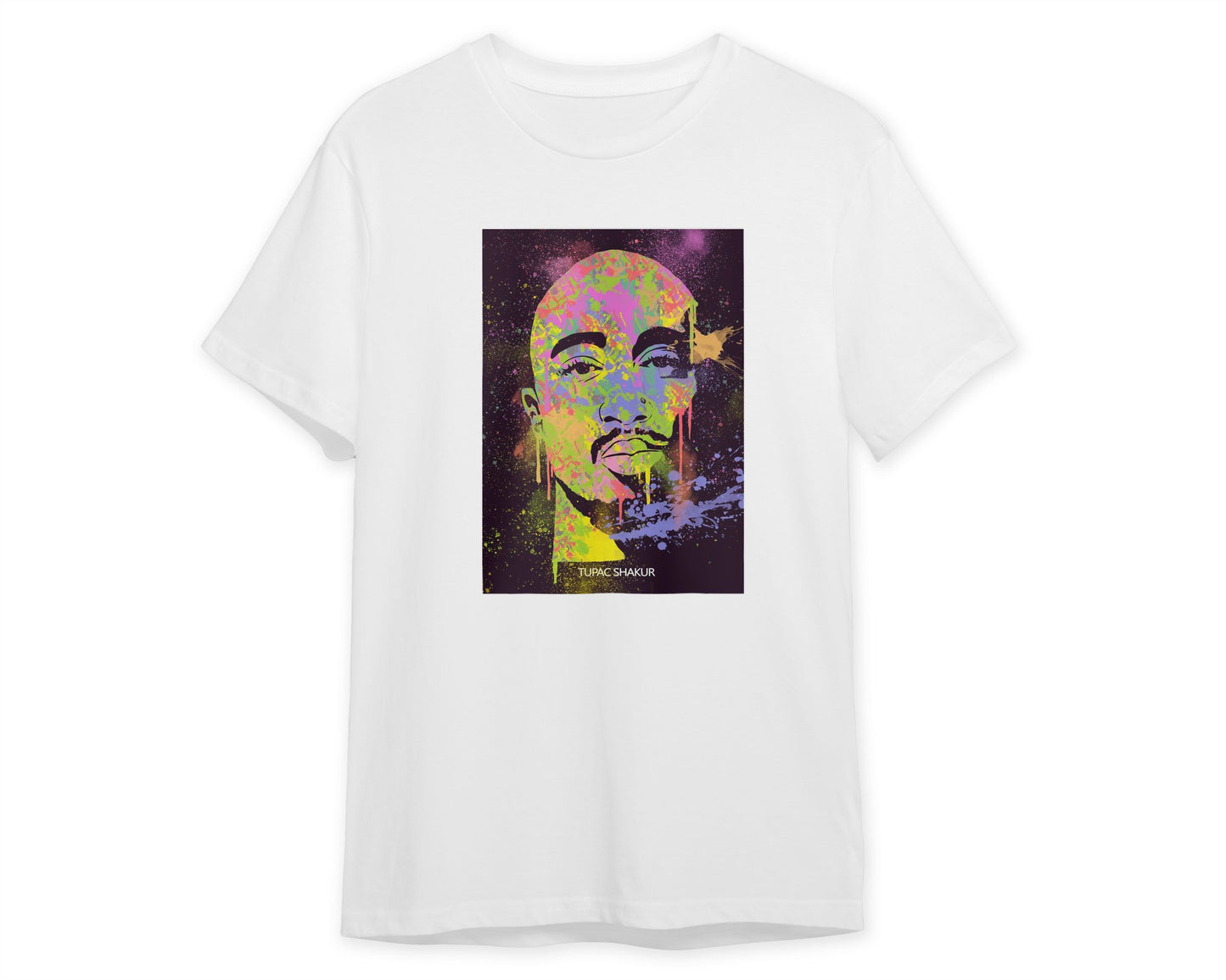 TUPAC SHAKUR HIPHOP LEGEND RAPPER PAINTING - @RAMRAMCLUB