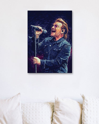 U2 Bono - @Masahiro_art