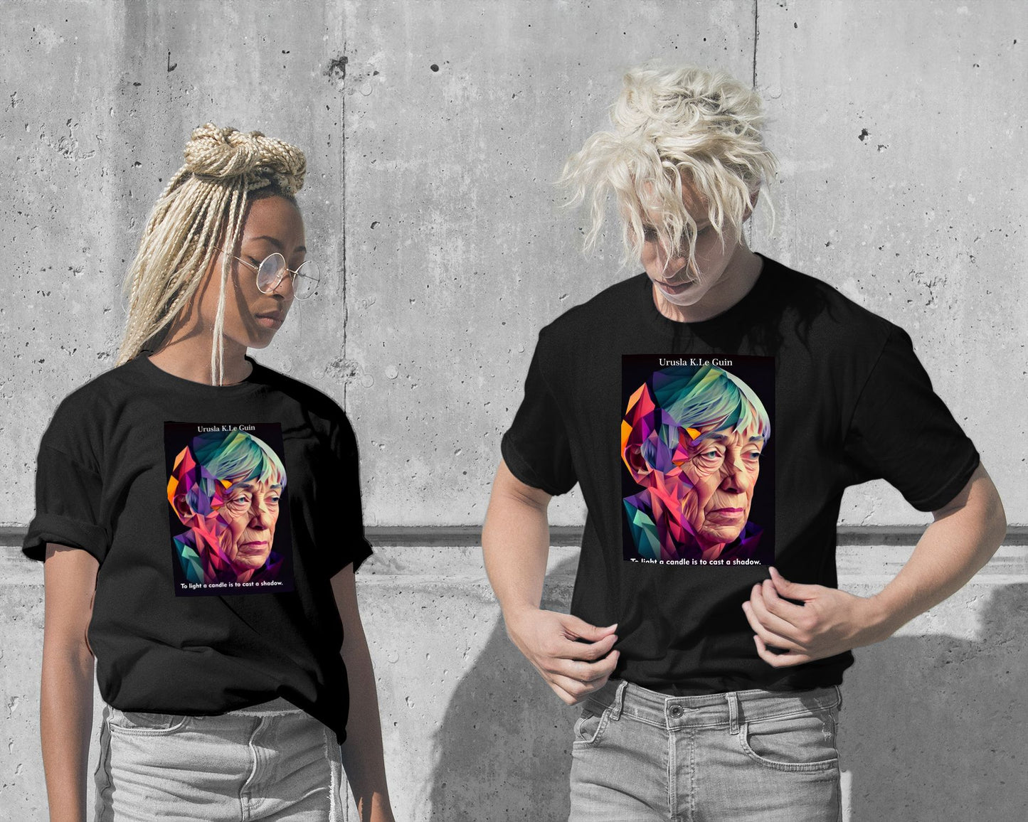 T-Shirt-Urusla K.Le Guin Quotes - @WpapArtist-wow.fan