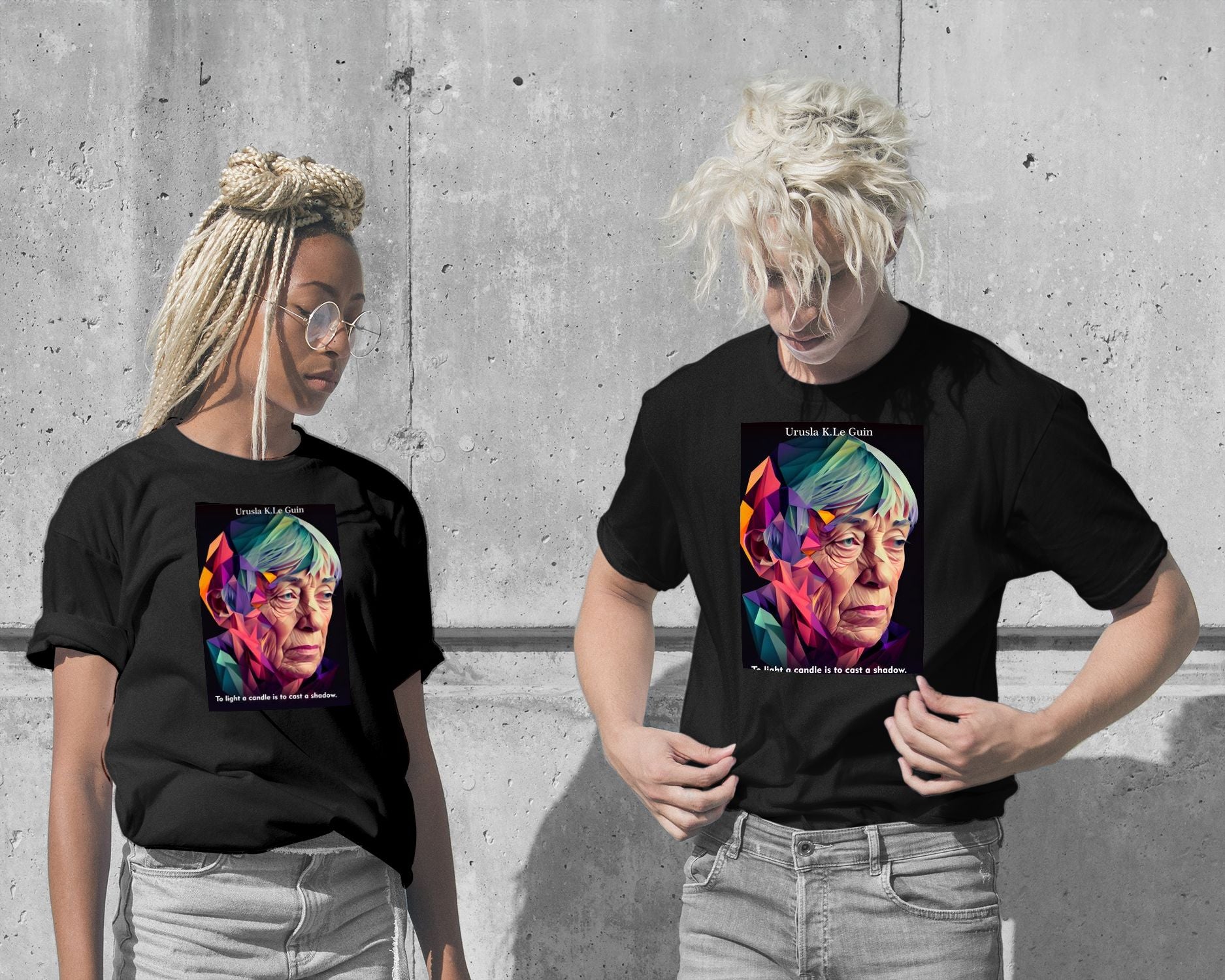 T-Shirt-Urusla K.Le Guin Quotes - @WpapArtist-wow.fan