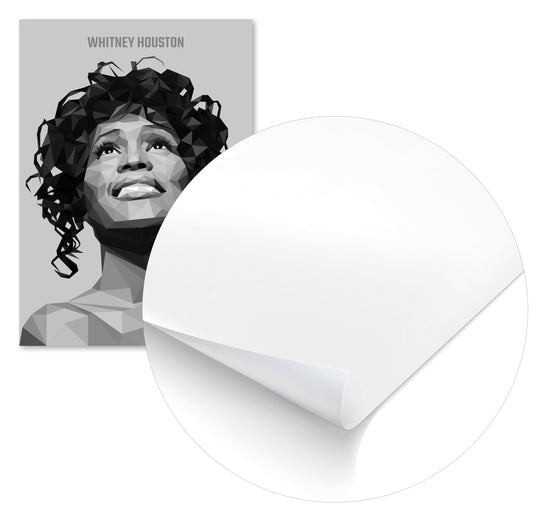 Whitney Houston B & W - @YanzGallery