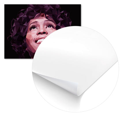 Whitney Houston Lowpoly - @YanzGallery
