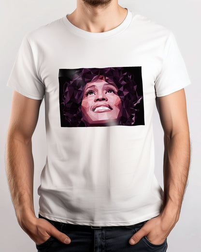 Whitney Houston Lowpoly - @YanzGallery