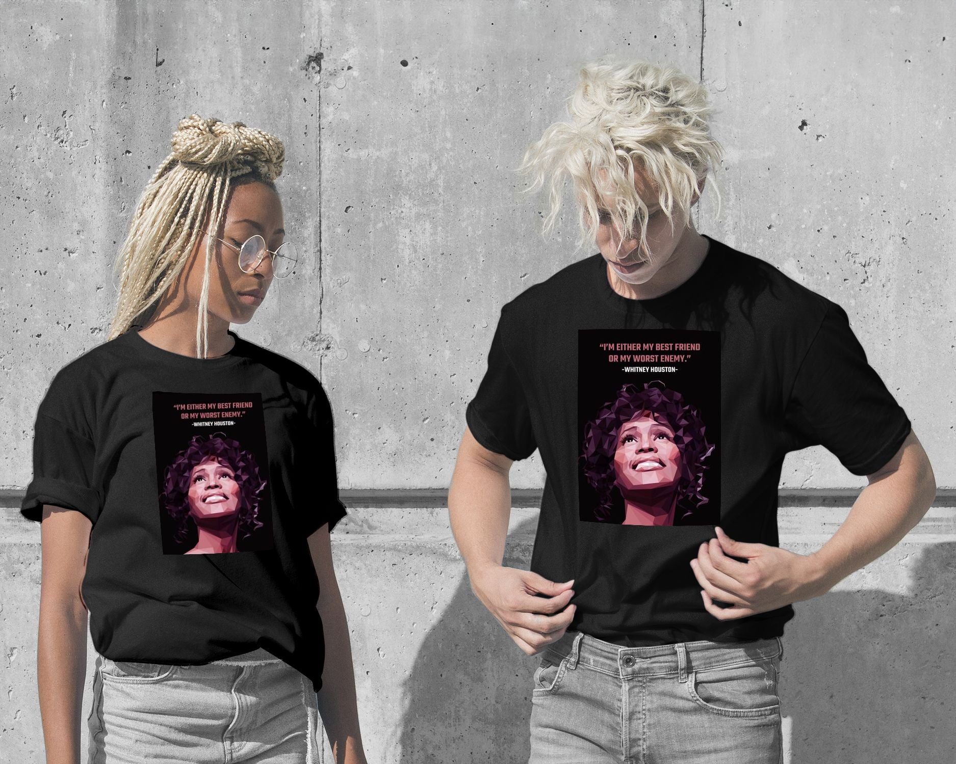 T-Shirt-Whitney Houston - @YanzGallery-wow.fan
