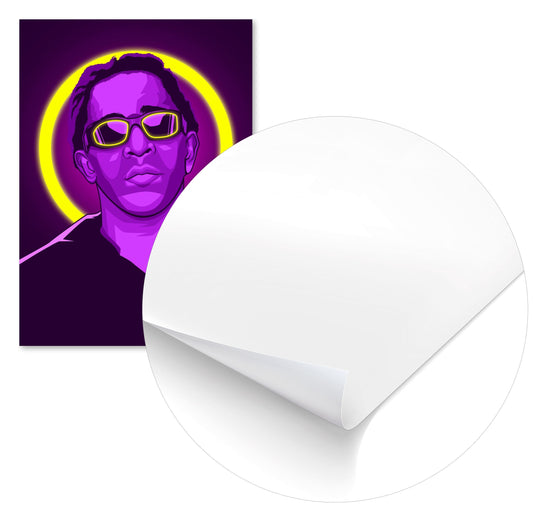 Young Thug Neon Rapper - @ColorizeStudio