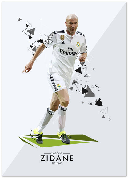 zinedine zidane - @Artnesia