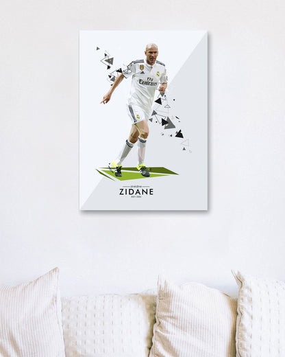 zinedine zidane - @Artnesia