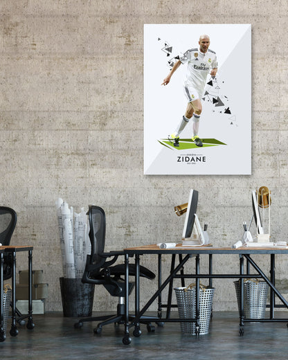 zinedine zidane - @Artnesia