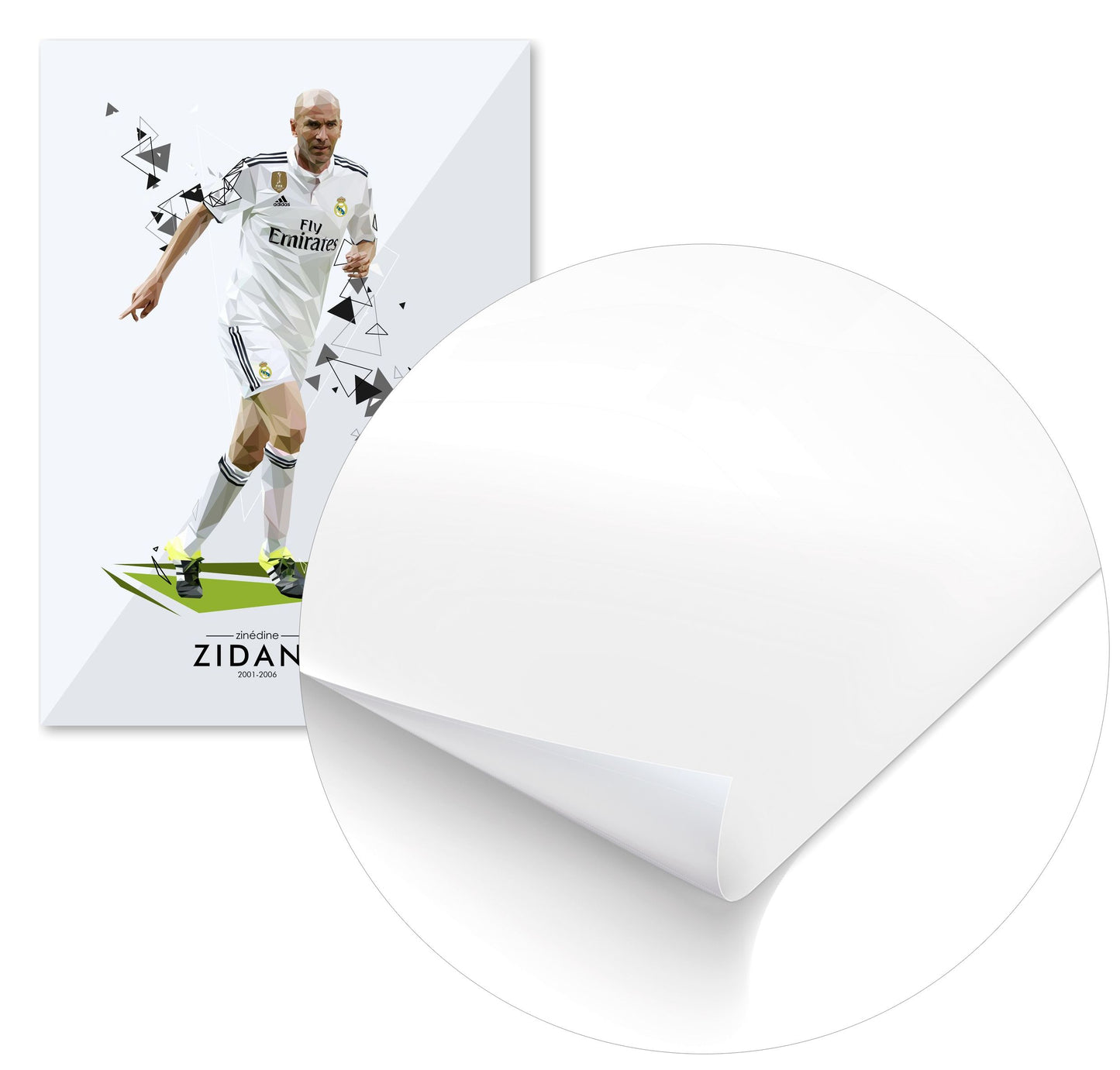 zinedine zidane - @Artnesia