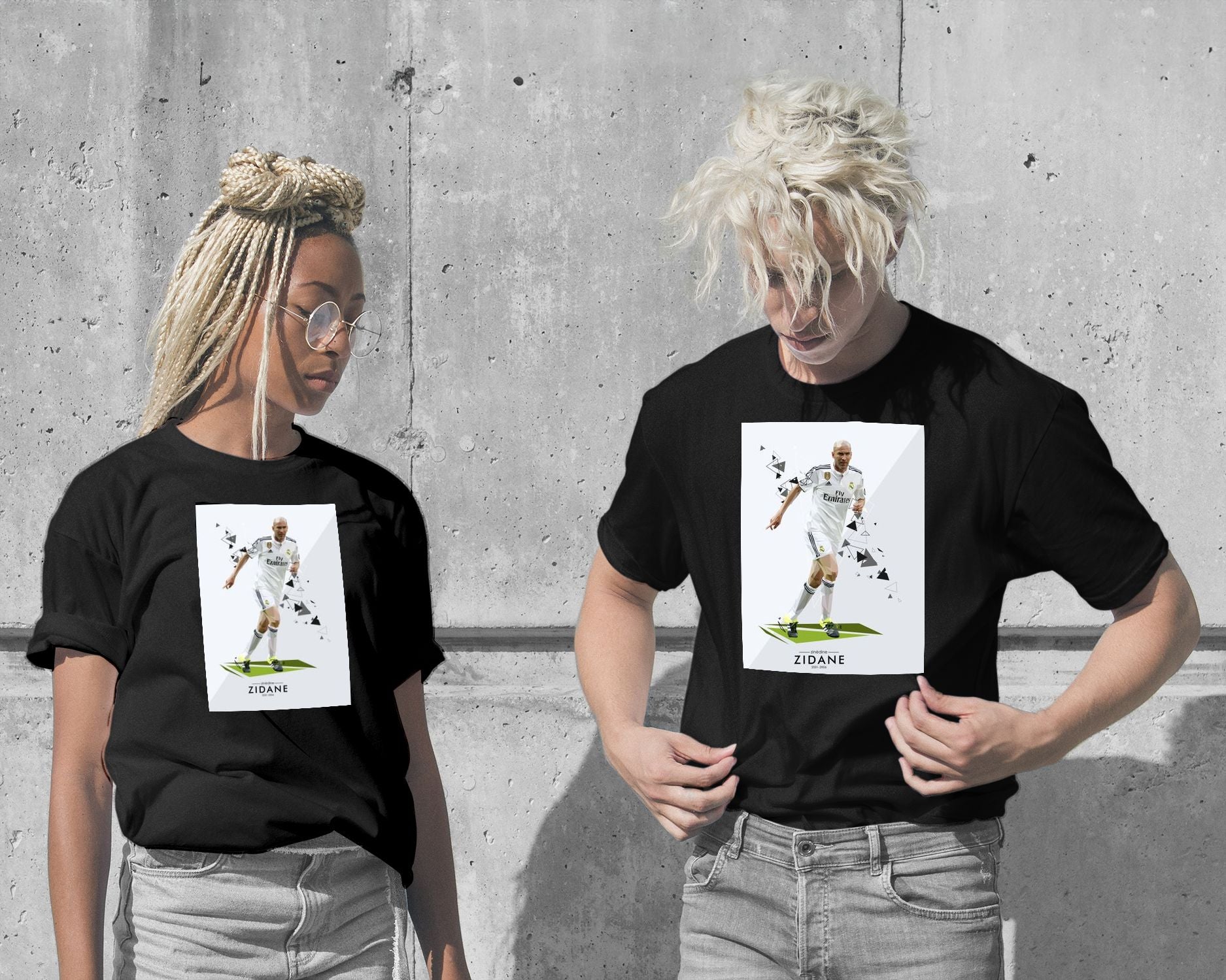 T-Shirt-zinedine zidane - @Artnesia-wow.fan