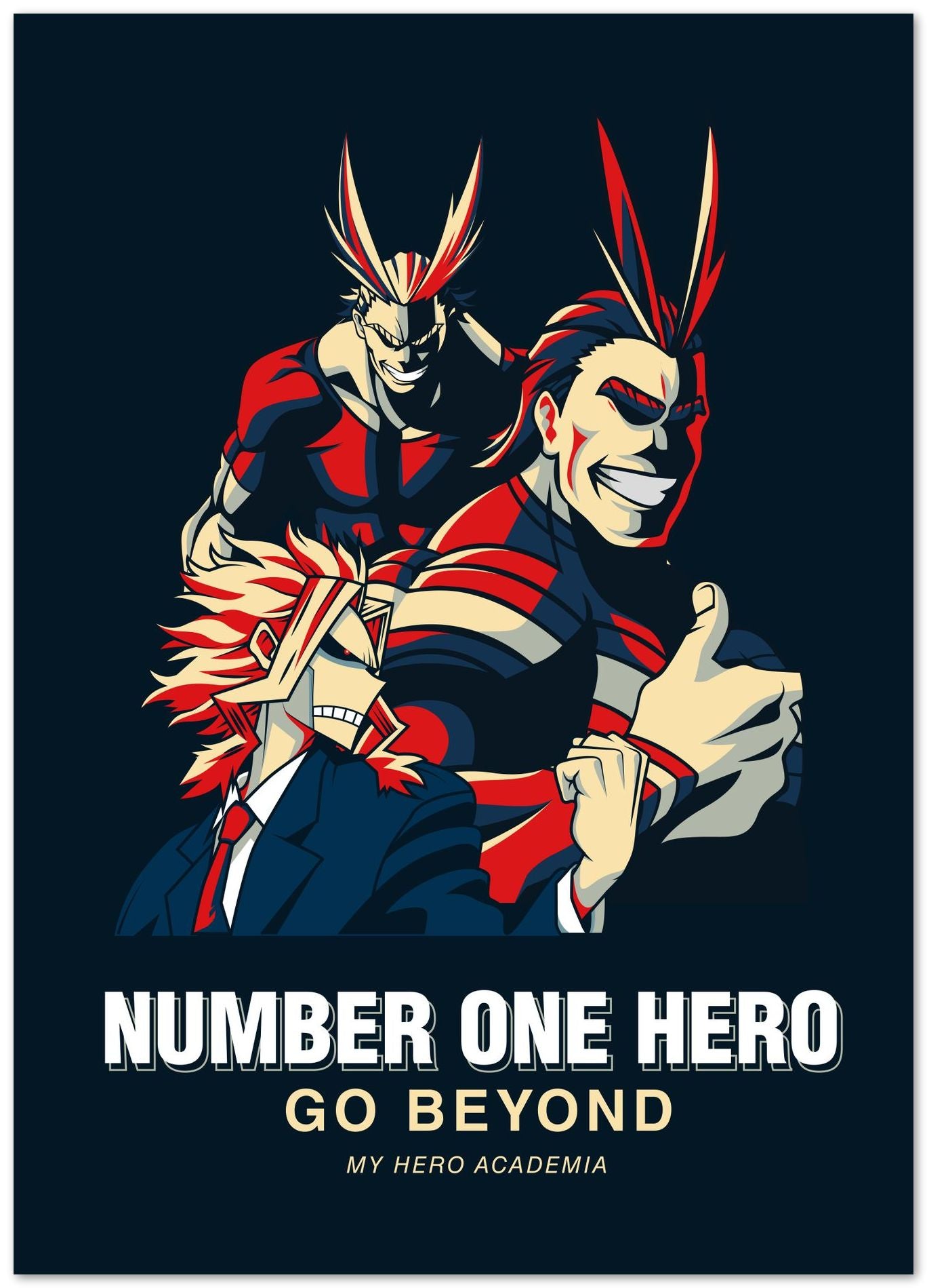 All Might "Number One Hero" - @HidayahCreative
