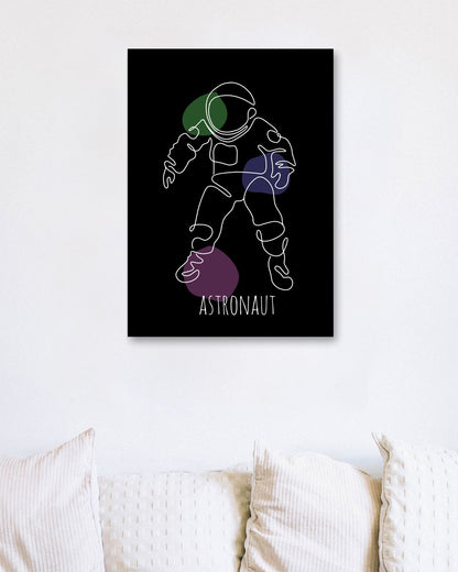 astro one line art - @msheltyan