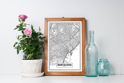 Barcelona Map - @mackland