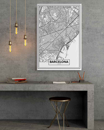 Barcelona Map - @mackland
