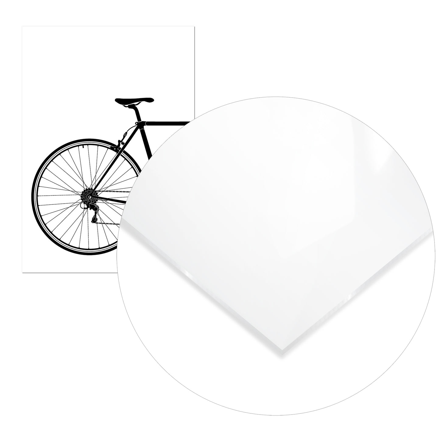 Bicicleta parte trasera - @anatorres