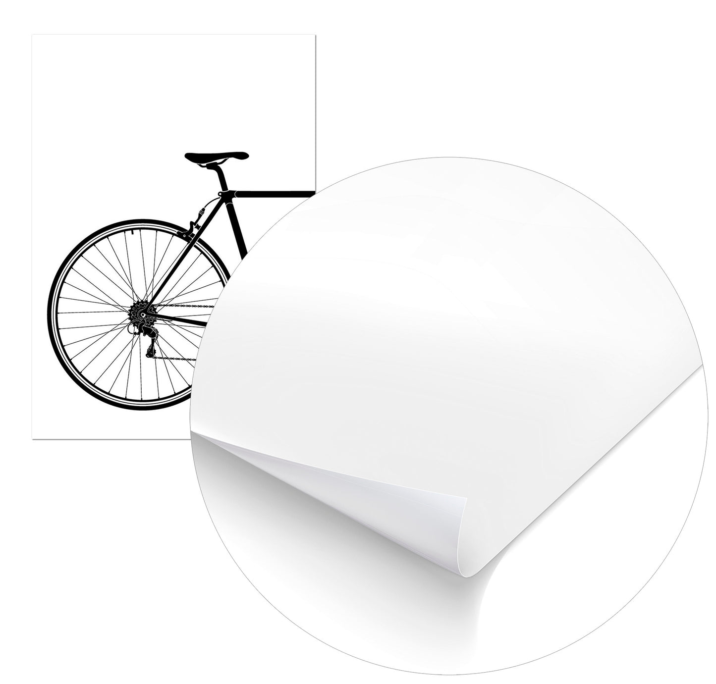 Bicicleta parte trasera - @anatorres