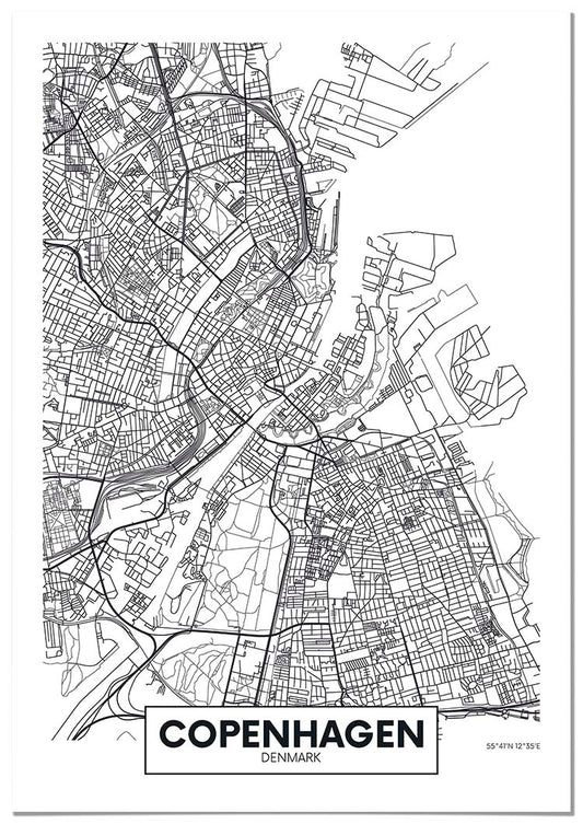 Copenhagen Map - @mackland