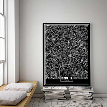 Berlin Black Color Map - @franck86
