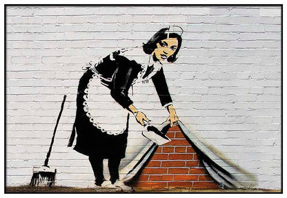 Sweep It under the Carpet - @Banksy